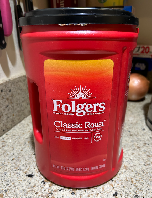 Giant Folgers 43.5 oz container